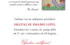 ZAKLJUČNA PRIREDITEV