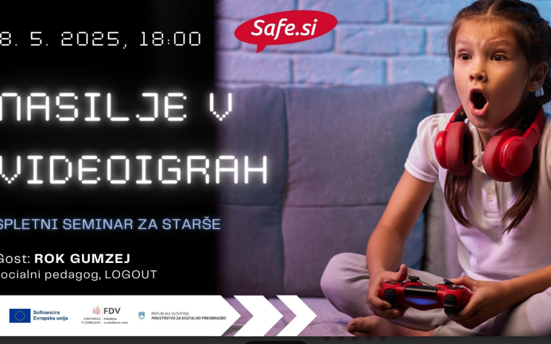 Spletni seminar Nasilje v videoigrah